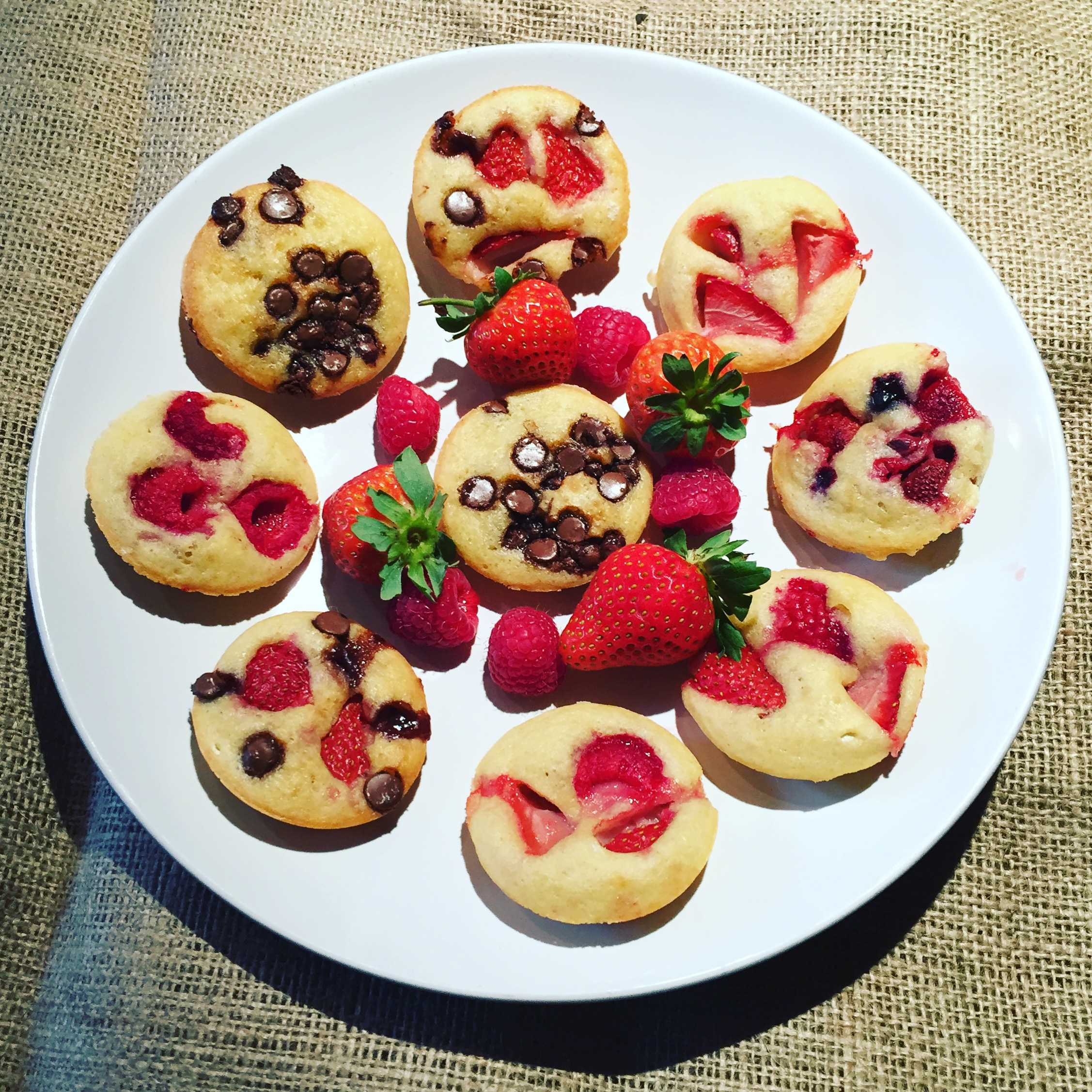 Mini Pancake Bites Baby Led Weaning