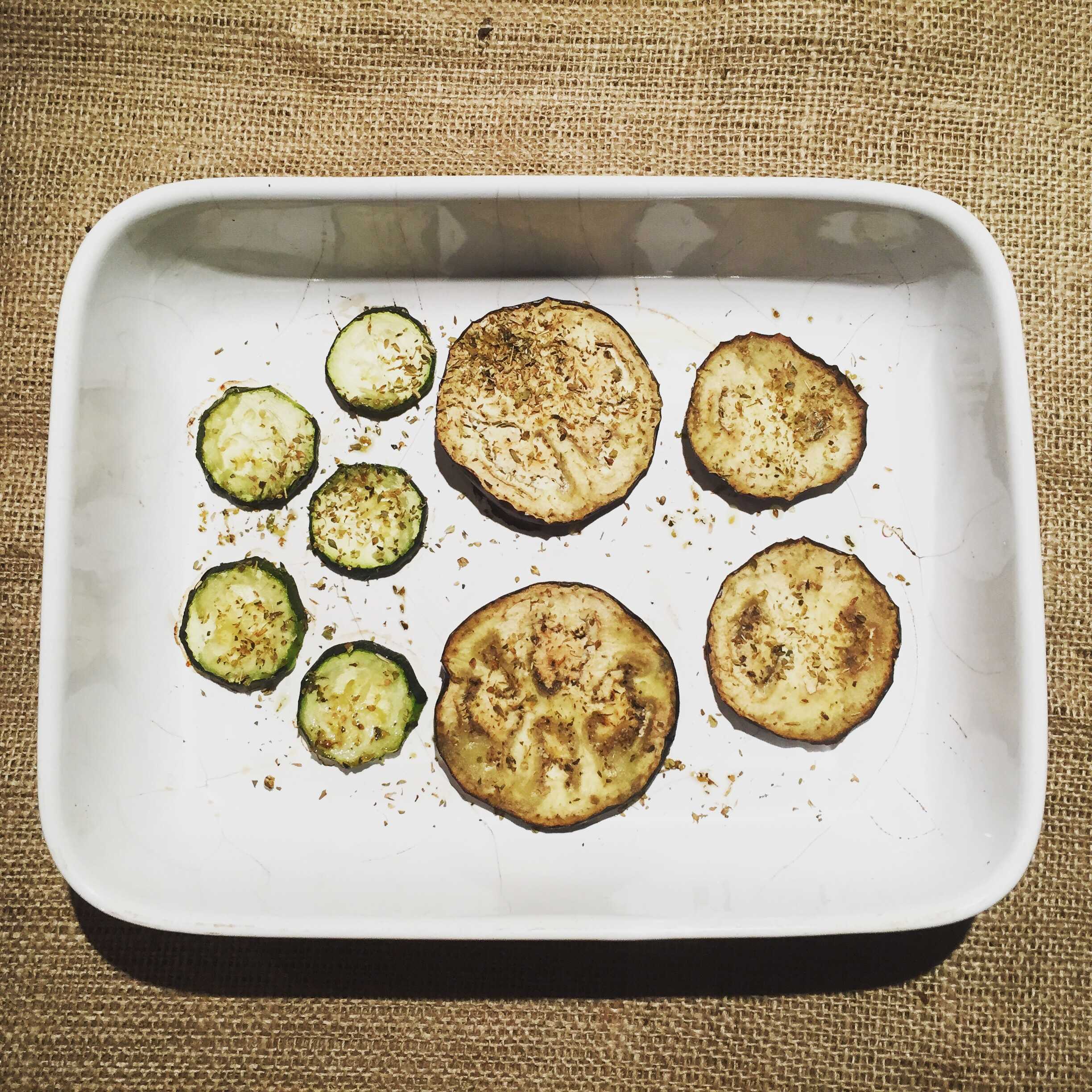 Roasted Aubergine and Courgette – Baby 