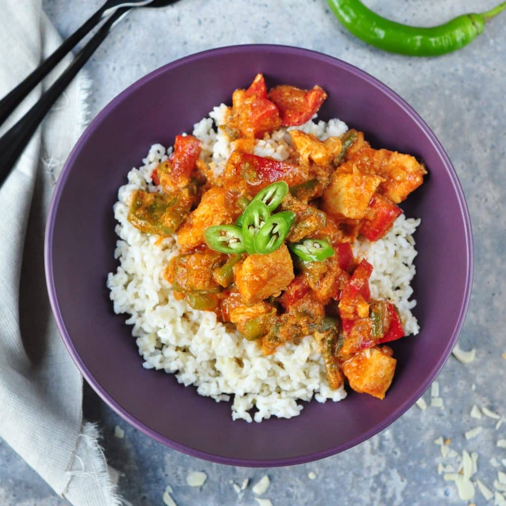 Chicken Korma with Chunky Veg – Baby Led Weaning Recipes by Natalie Peall
