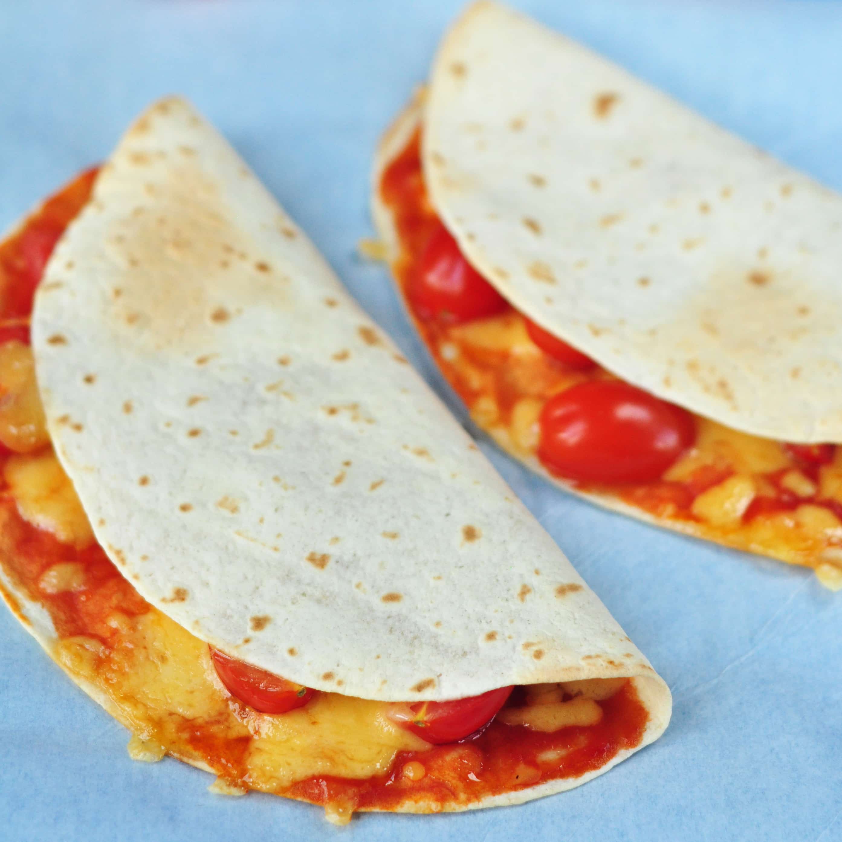Easy Cheesy Pizza Tortilla – Baby Led Weaning Recipes by Natalie Peall