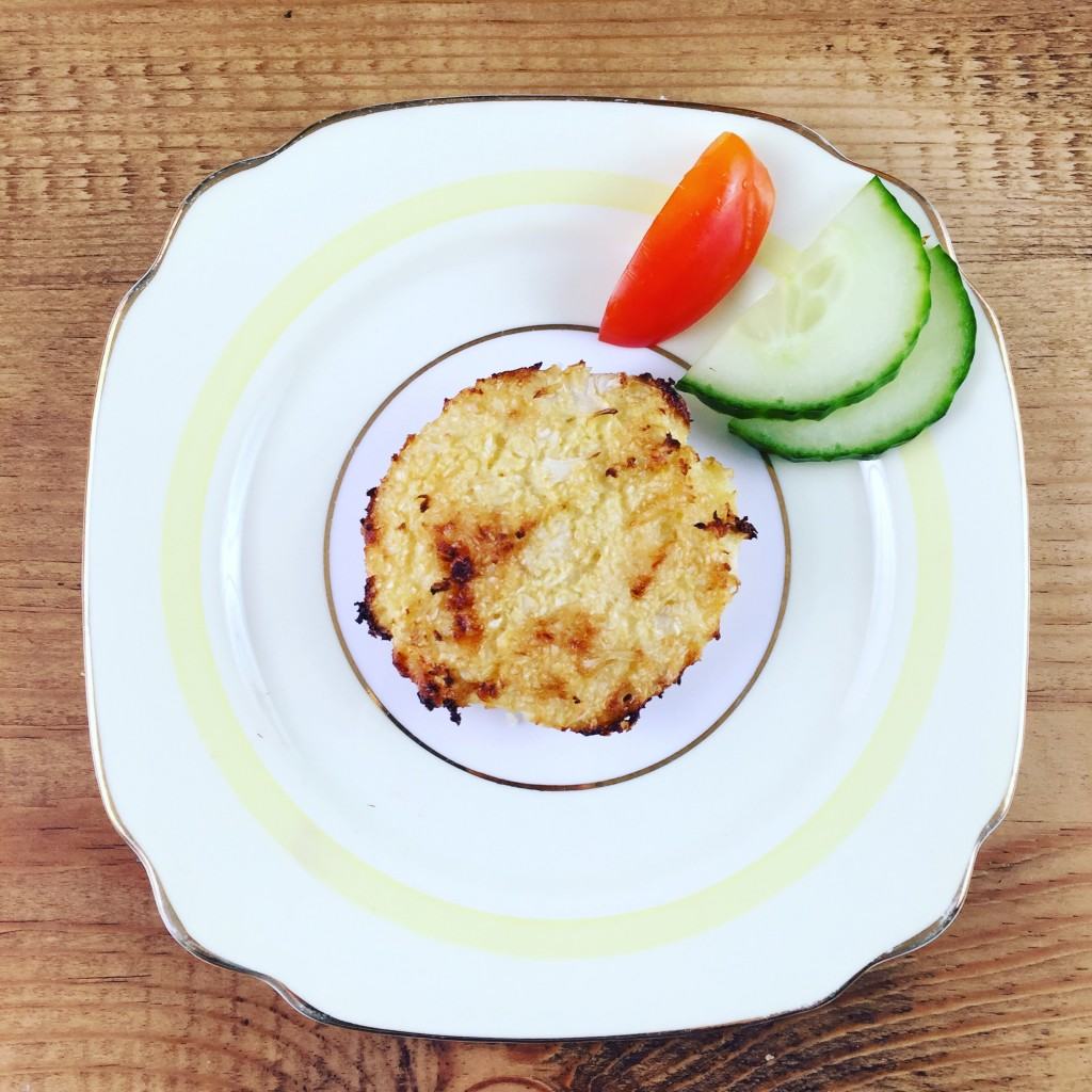 Cauliflower and Cheese Bites Baby Led Weaning Recipes by Natalie Peall