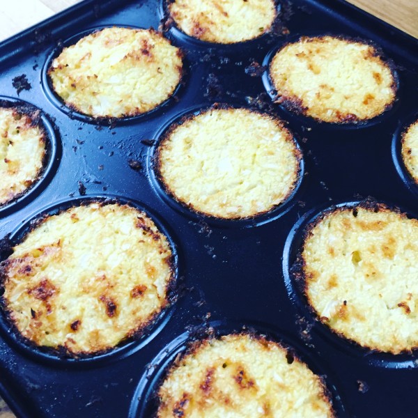 Cauliflower and Cheese Bites Baby Led Weaning Recipes by Natalie Peall