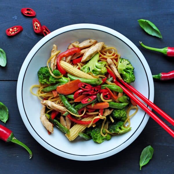 Chicken and Plum StirFry Baby Led Weaning Recipes by Natalie Peall